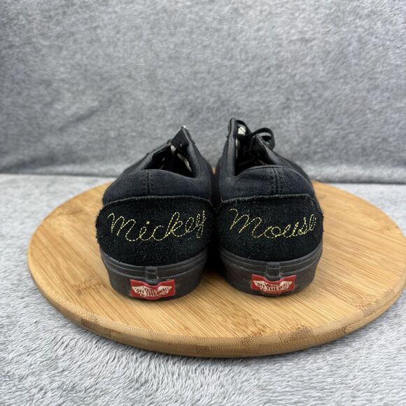 VANS Disney Mickey Mouse Club Old Skool Shoes Mens 9.5 Skate Black Red 721356 main image 13